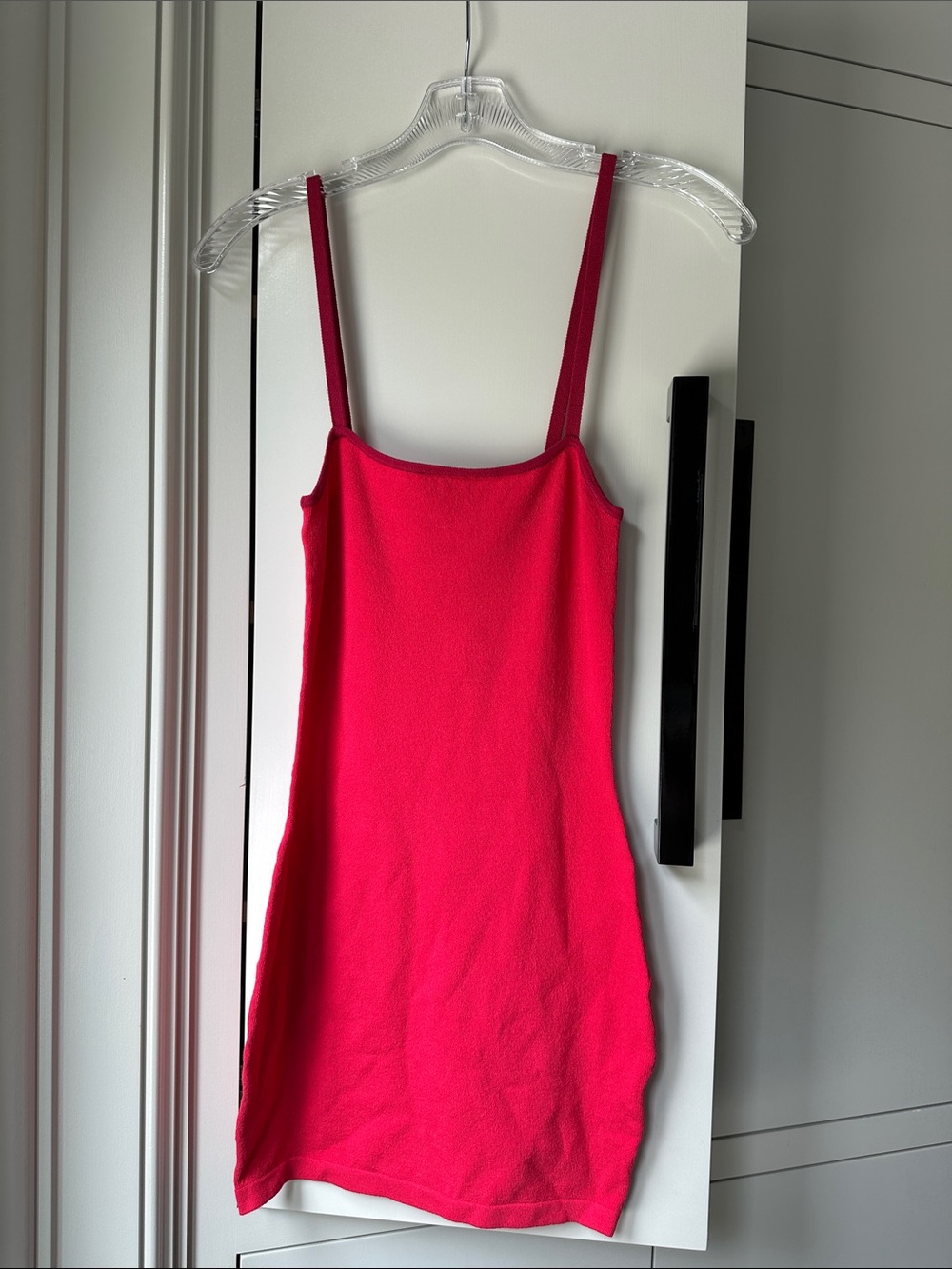 Delilah Wear Bright Hot Pink Mini Slip Dress